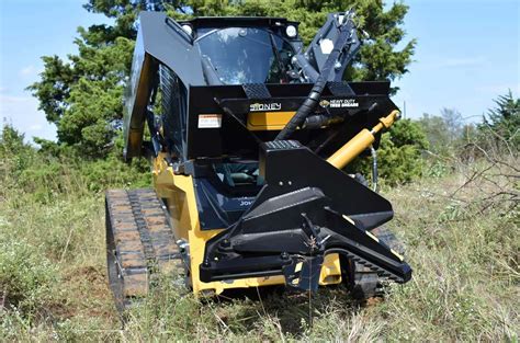 skid steer mounted tree shear